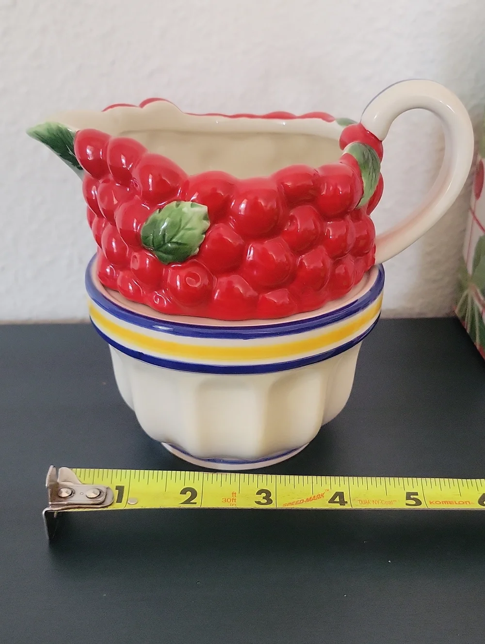 Department 56 bright red