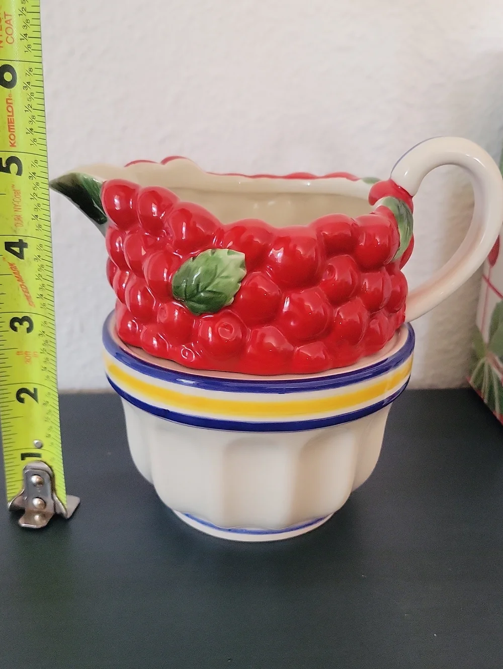 Department 56 bright red