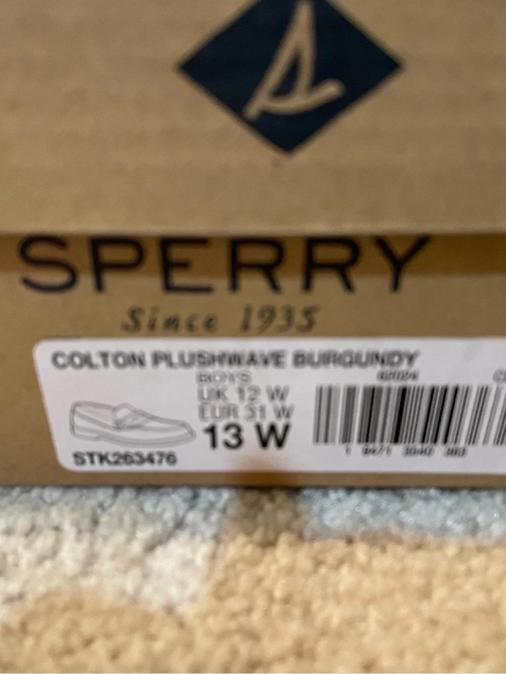 Sperry •	brand 	•	style