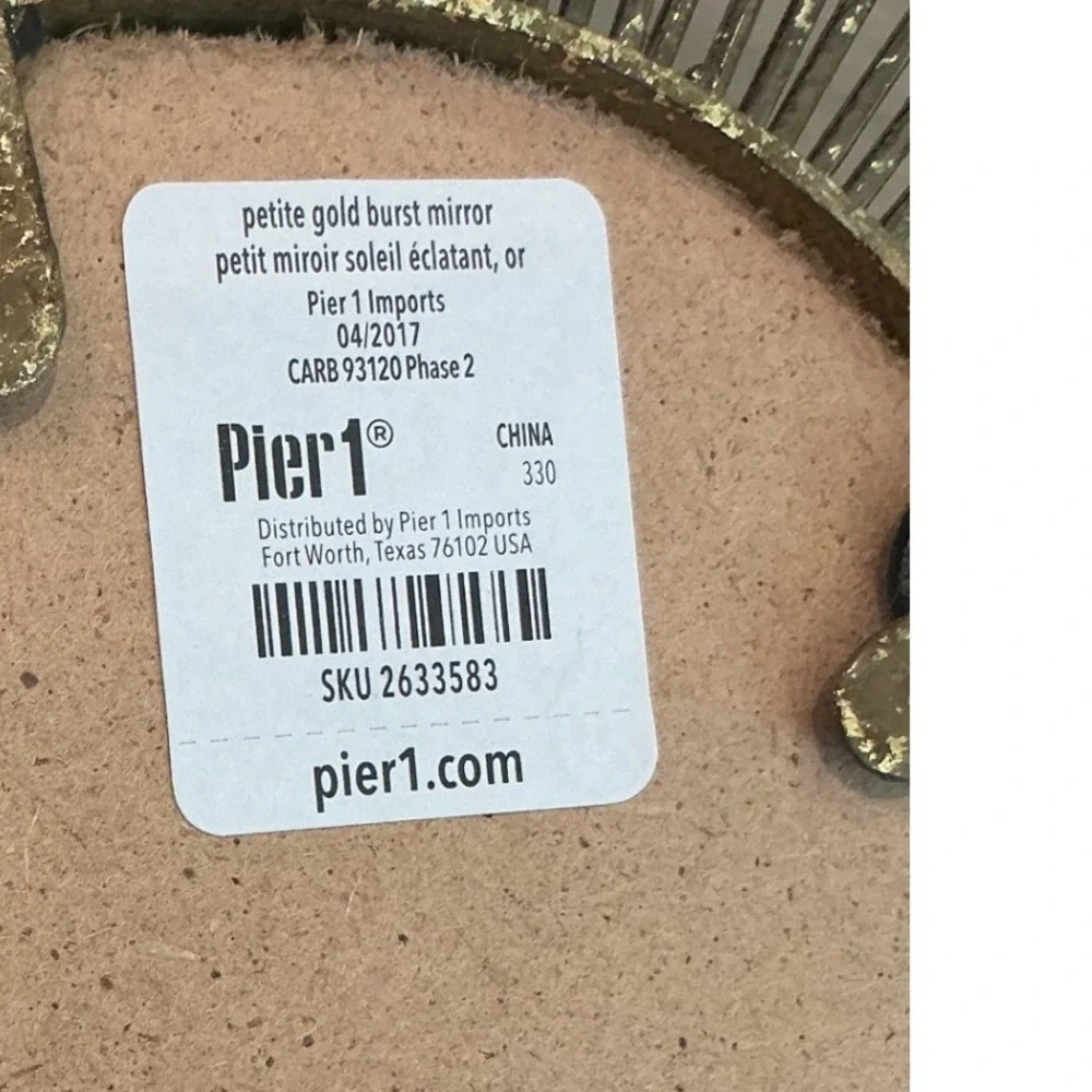 Pier 1 pier gold