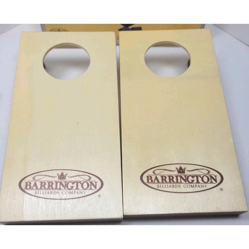 Wooden Bean Bag Toss Tabletop Portable Game By Barrington Billiards Co.