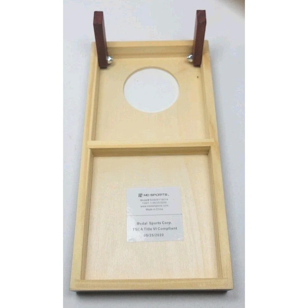 Wooden Bean Bag Toss Tabletop Portable Game By Barrington Billiards Co.