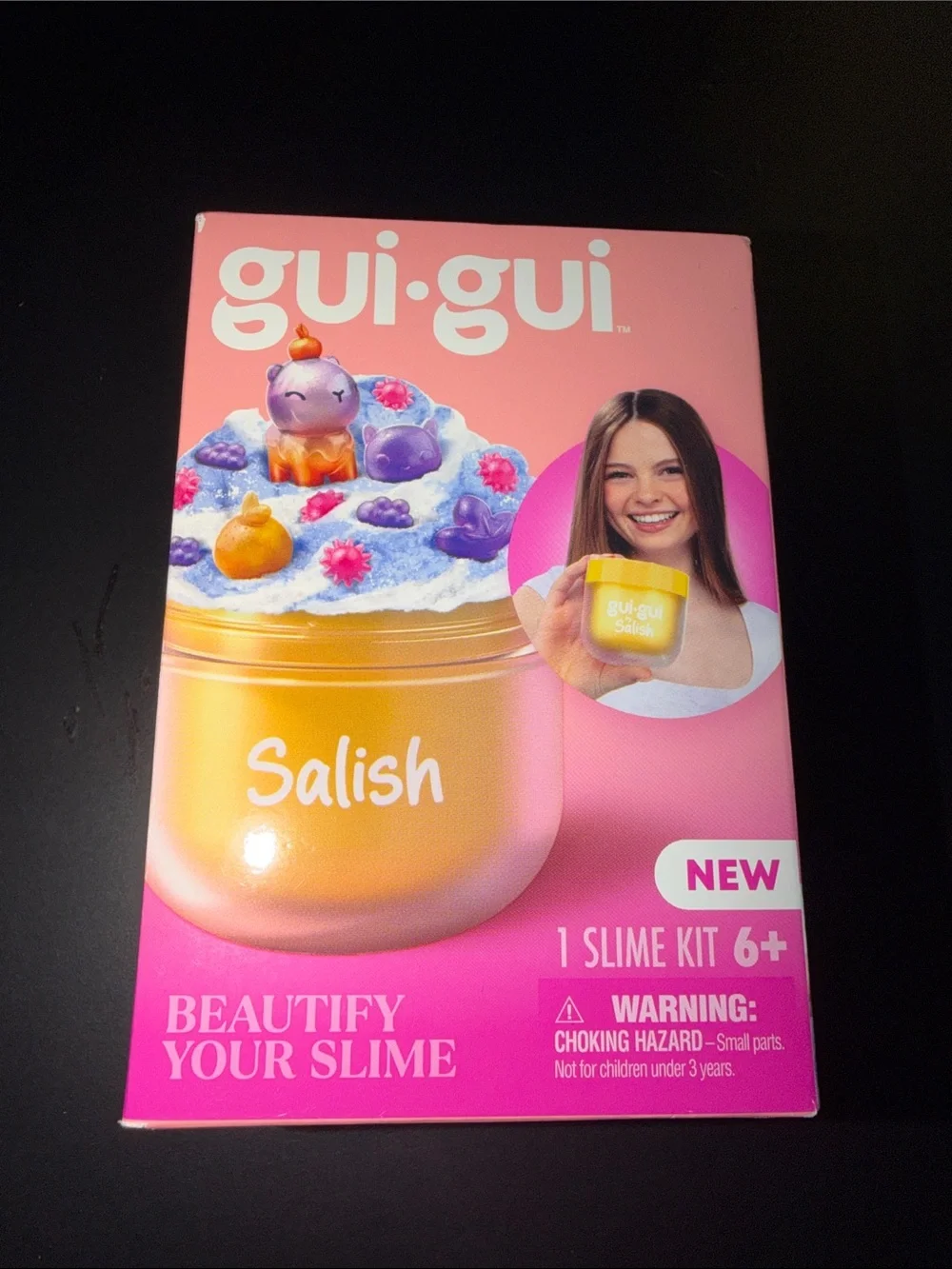 GUI gui  Slime Kit for Kids - Pink & Gold