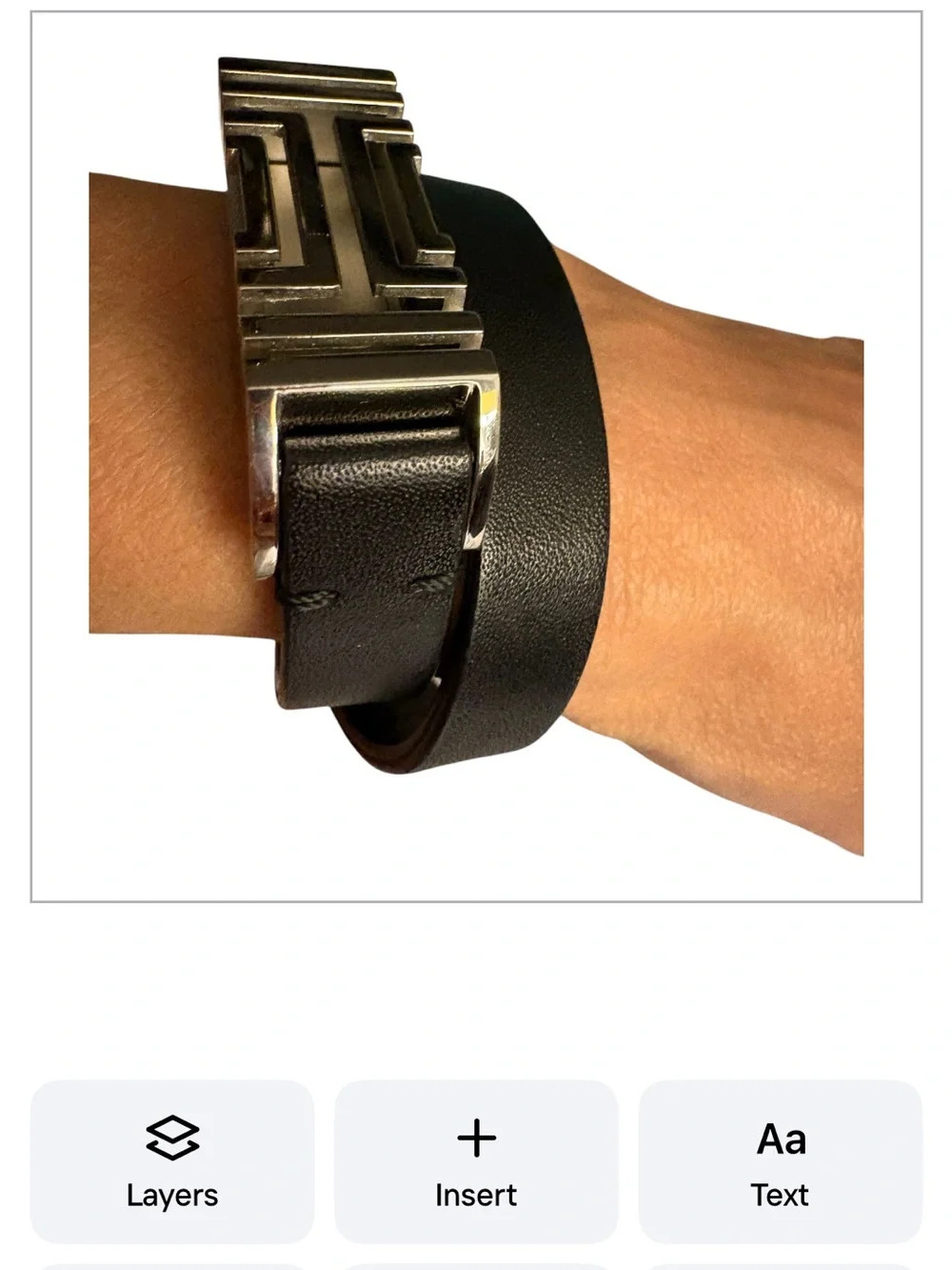 Tory Burch buckle clean exceptionally
