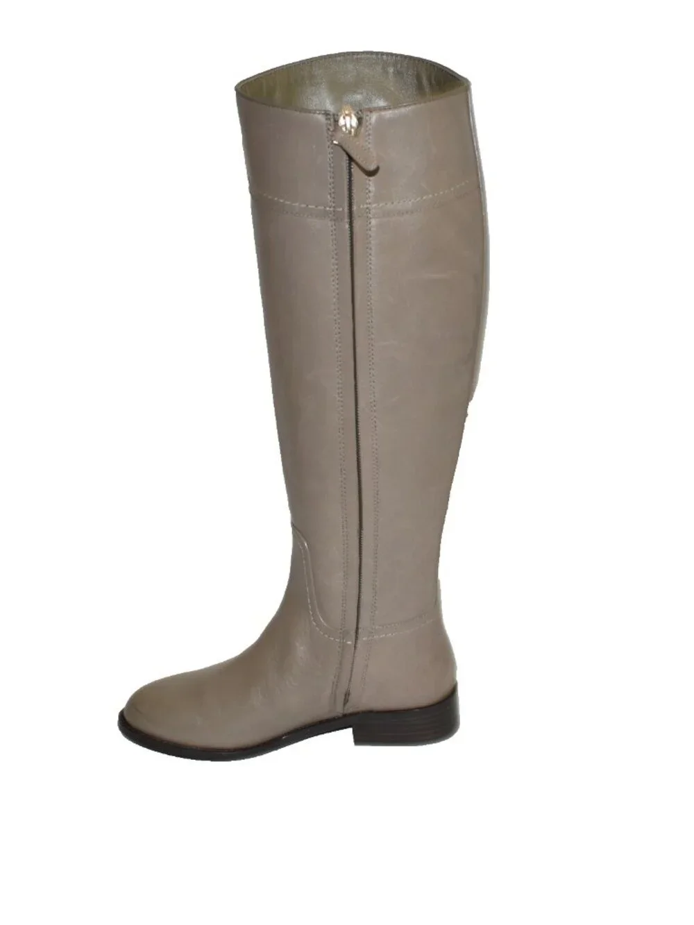 New! Tory Burch 'Ashlynn' Riding Boot Porcini Gray Size 5 5595 DD36