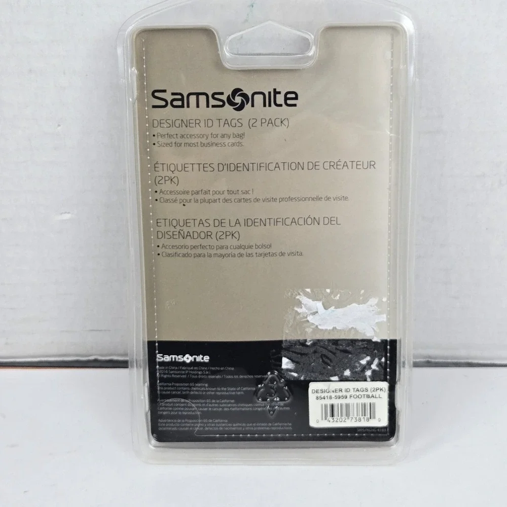 Samsonite designer id