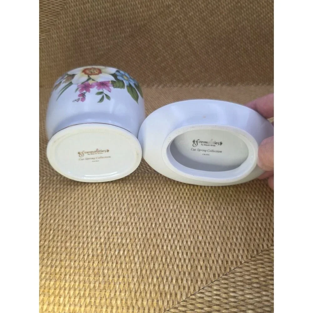 Baum Bros. matching porcelain