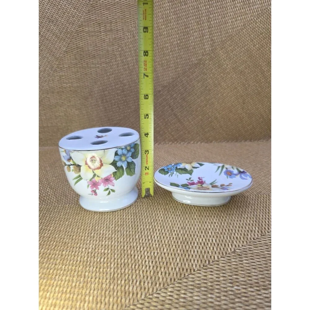 Baum Bros. matching porcelain