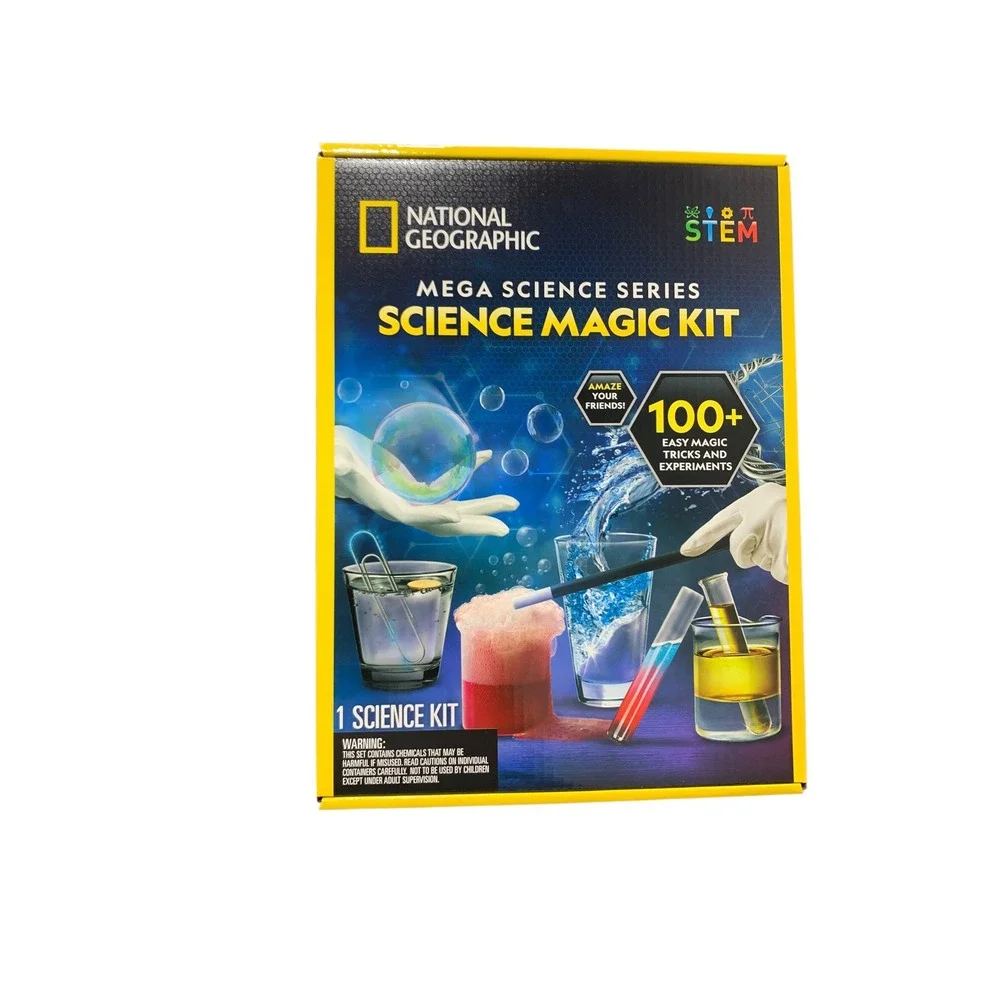 National Geographic‎ Mega Science Series Science Magic Kit 100+ Experiments STEM