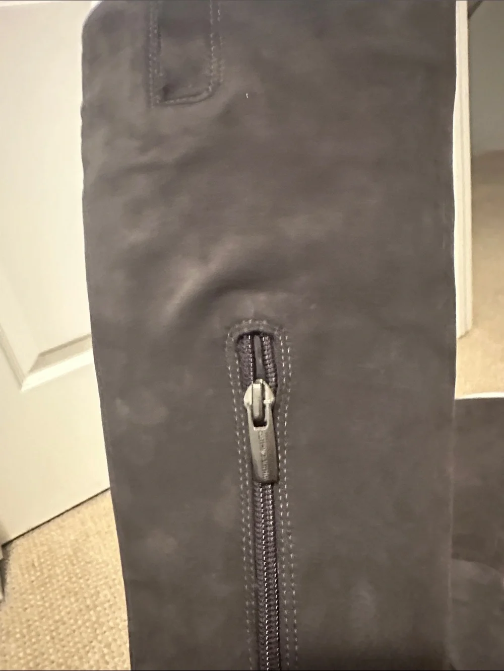 Vince Camuto Brand New Parnela Suede Over-the-Knee Boots - Charcoal Gray