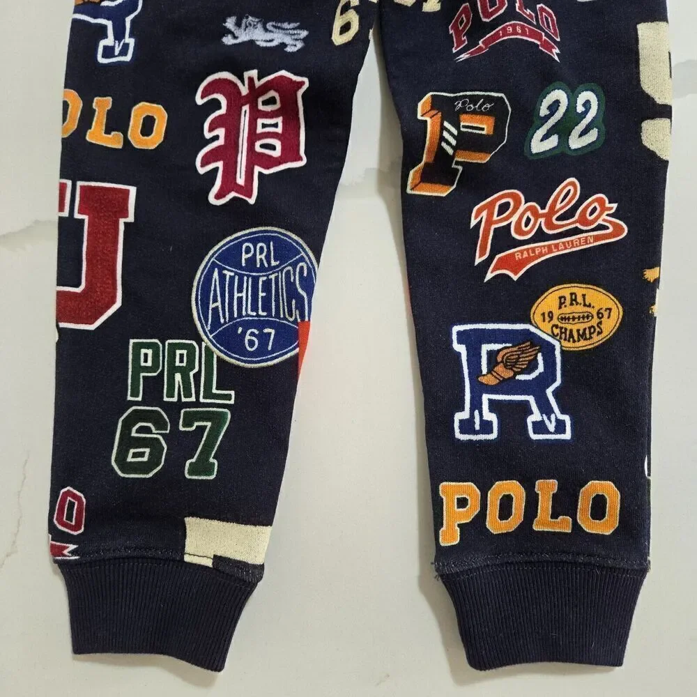 Ralph Lauren navy branded elastic