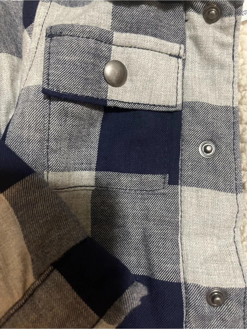 Old Navy cozy sherpa