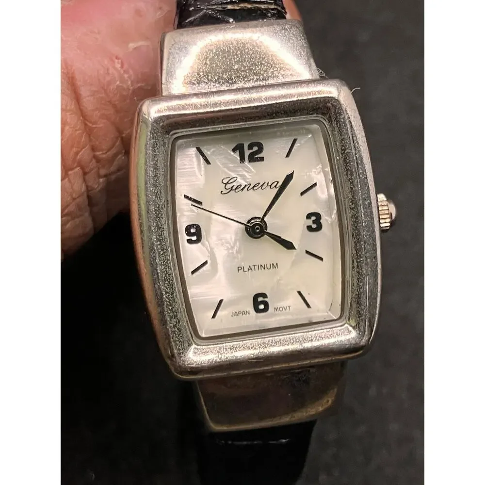 Geneva silver tone