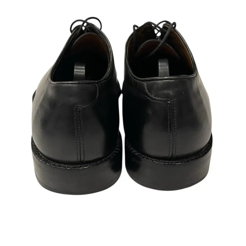 Beckett Simonon full-grain Black Leather Oxfords Shoe Size:9.5