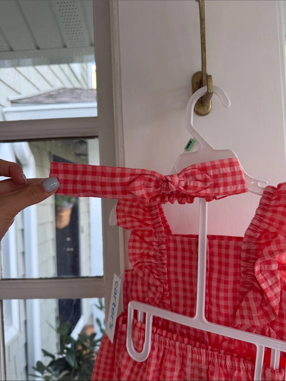 Carters sweet gingham
