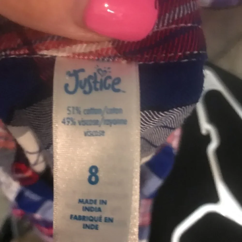 Justice girls blue