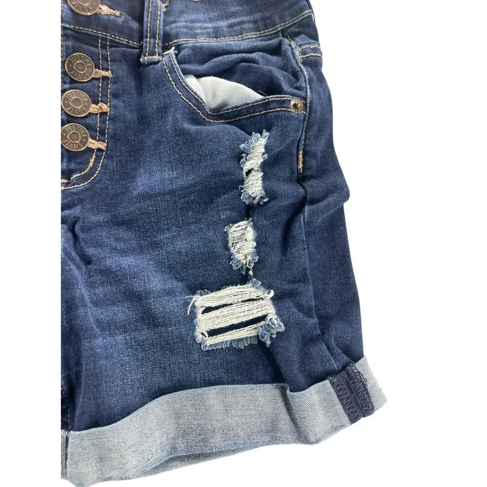 Justice denim ripped