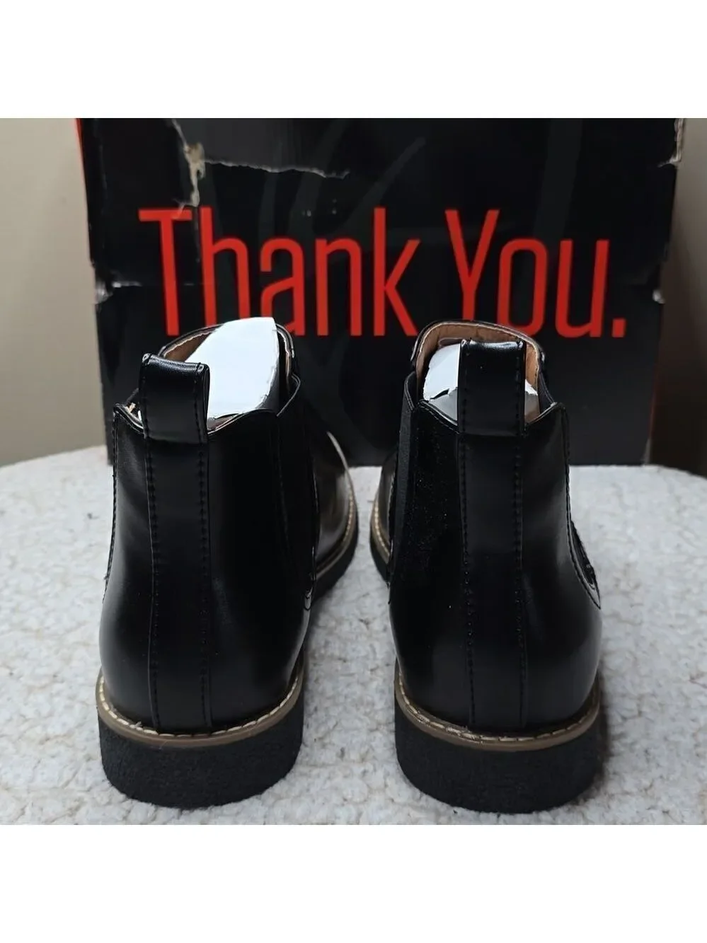 Deer Stags Mens Rockland Chelsea Boots Size 10.5 Black