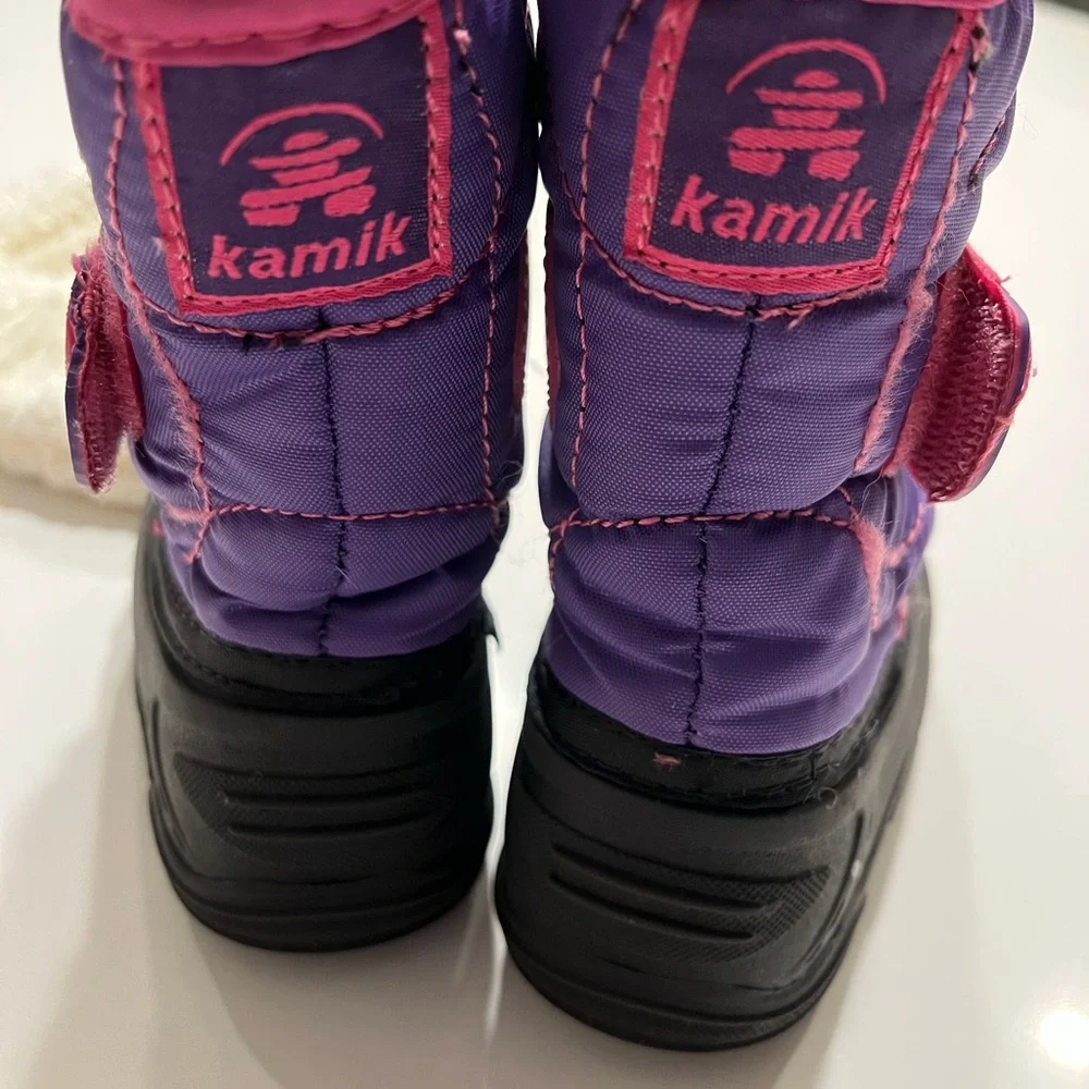 Kamik  boots baby girl size 6