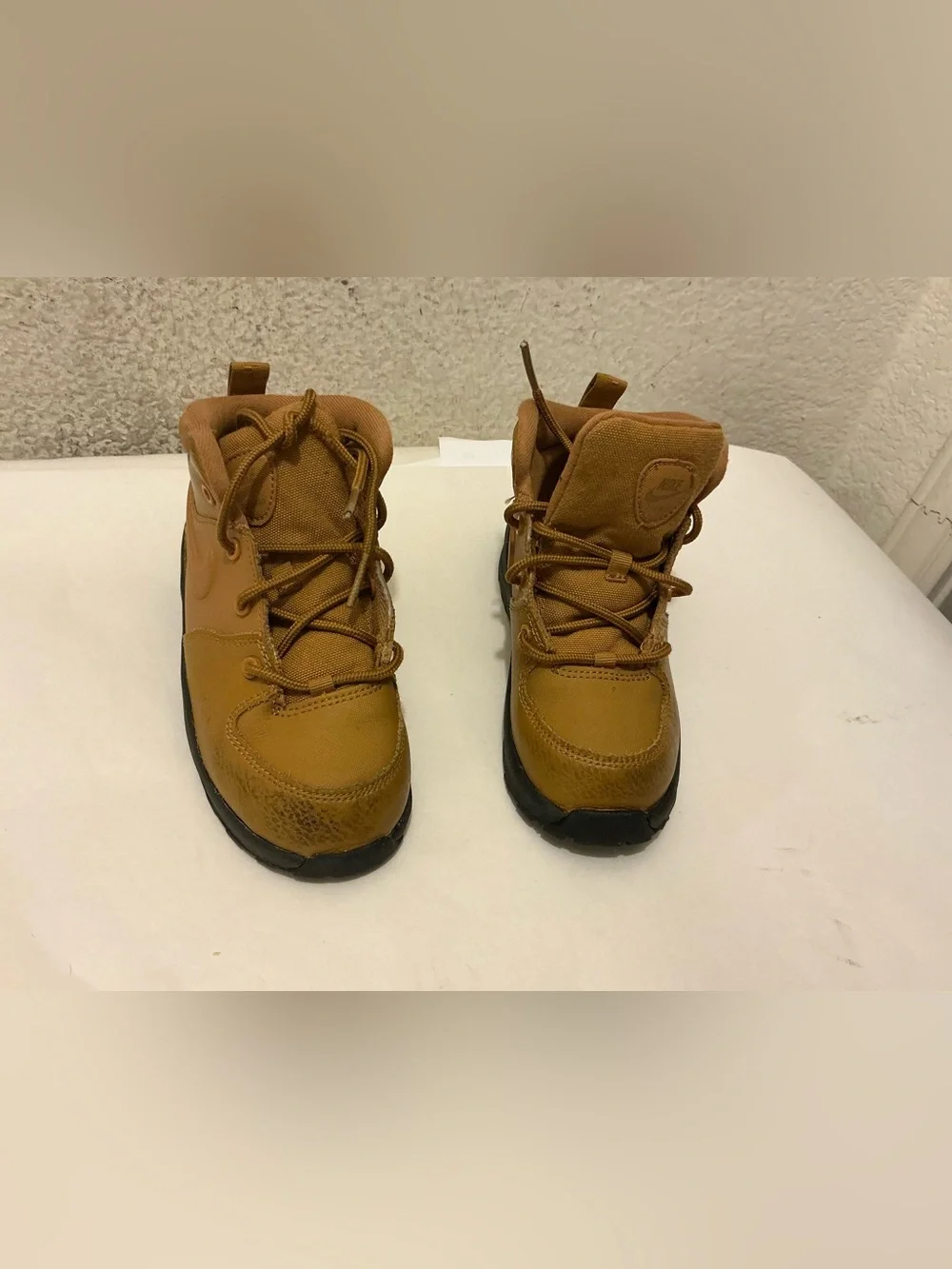 Nike Kids' Tan/Brown High-Top Boots