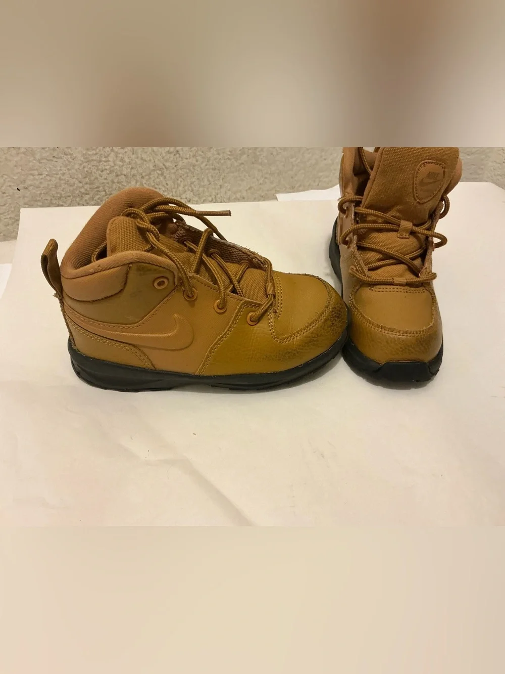 Nike Kids' Tan/Brown High-Top Boots