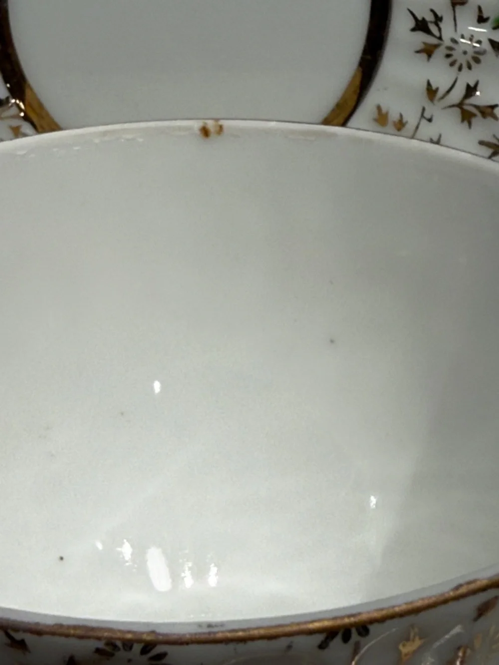 Vintage delicate white