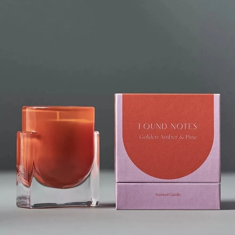 Anthropologie Found Notes Candle in 