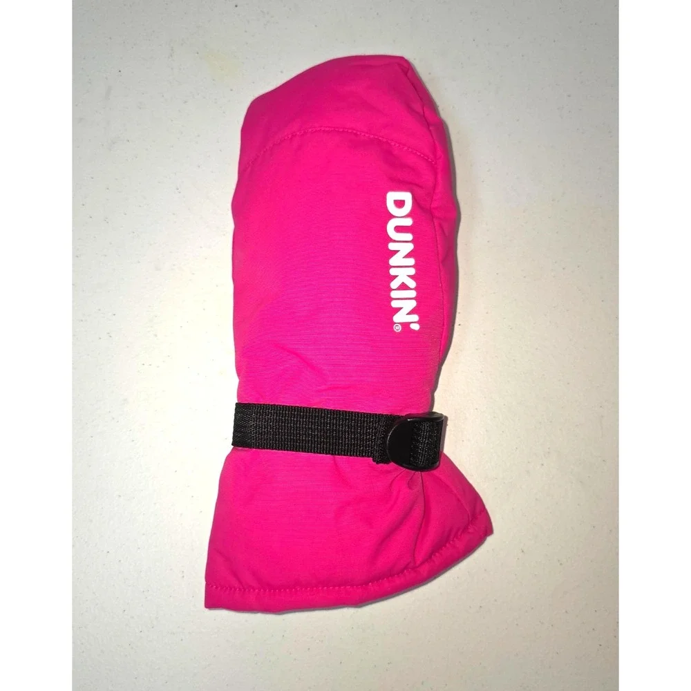 Official Dunkin'‎ Donuts 2026 Limited Edition Pink Mitten Glove NEW - FREE SHIP