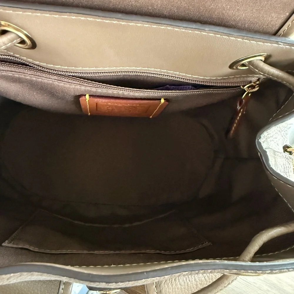 Coach compact backpack