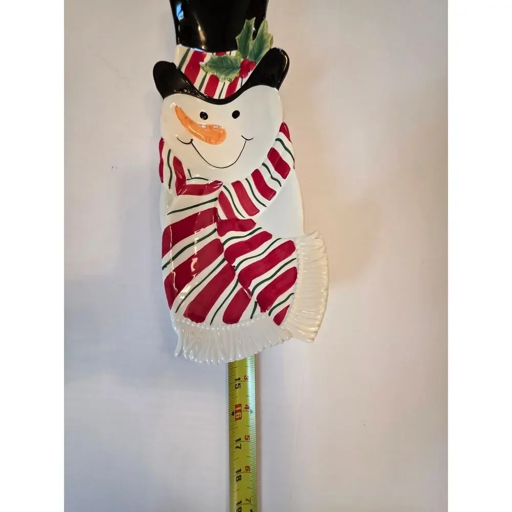 Fitz and Floyd snowman three