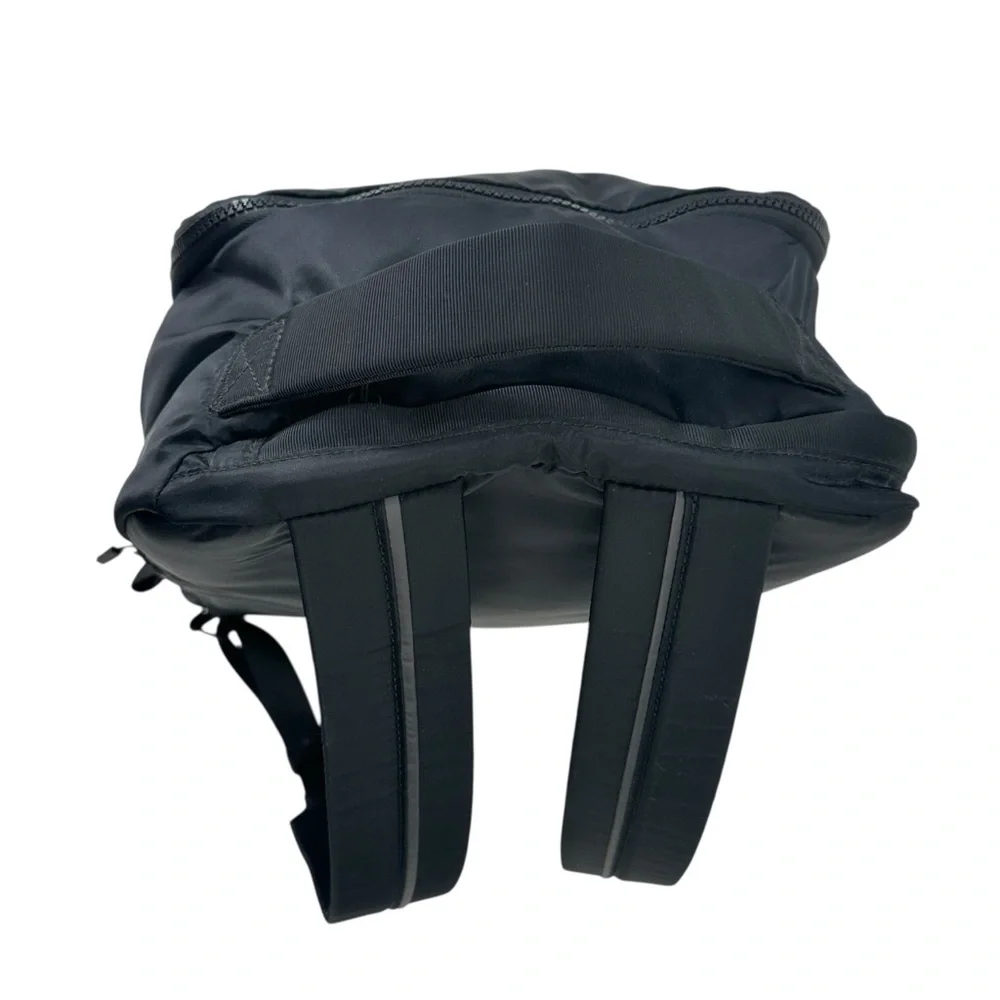 Lululemon Go Lightly Black Water Repellent Lightweight Nylon Backpack Bag