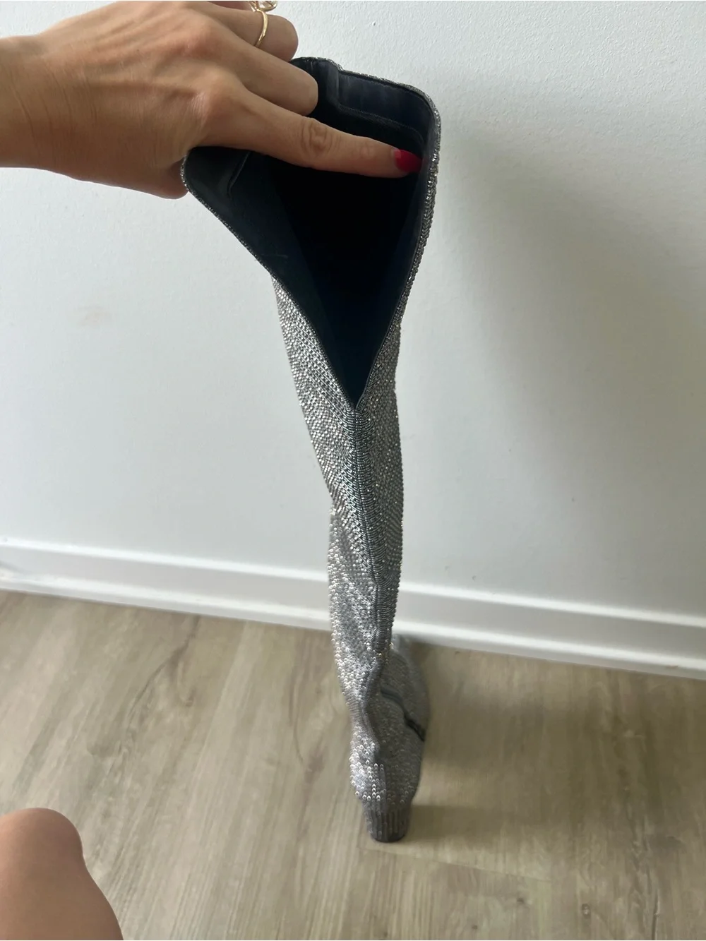 Carvela glamorous silver