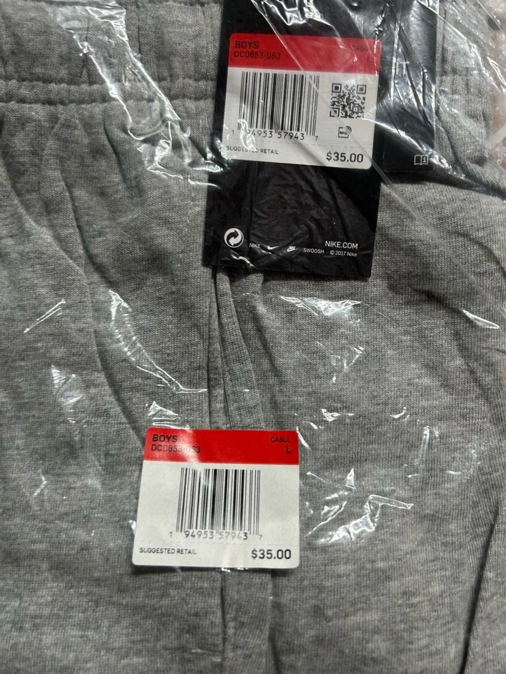Nike soft cotton