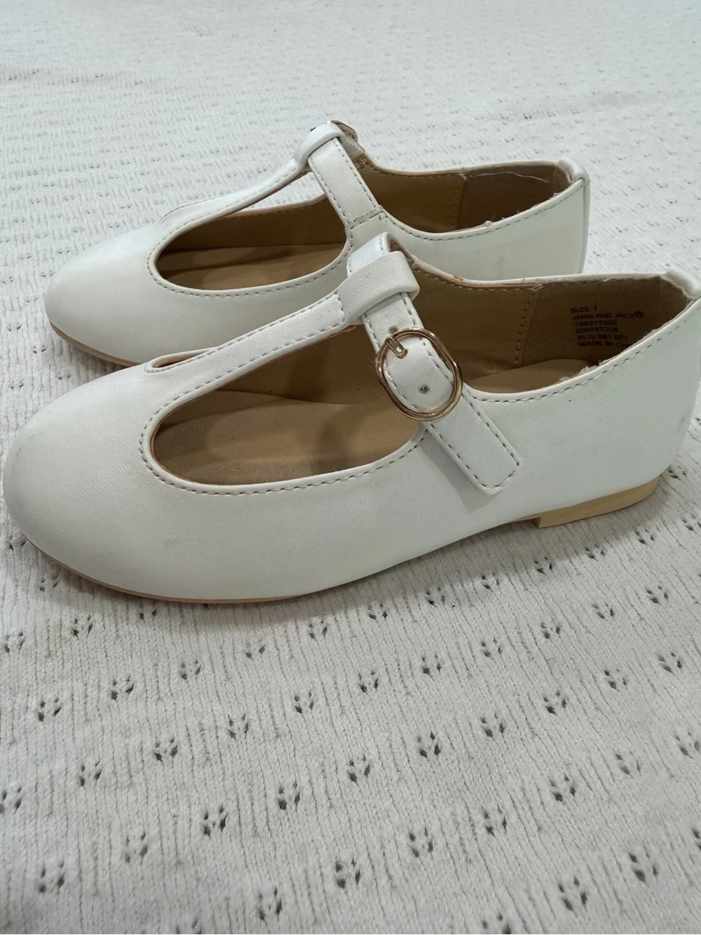 Janie and Jack classic white