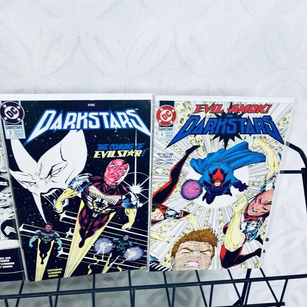 DARKSTARS 1-7 & Trinity 1-2 Lot (1992,‎ DC) 1st appearance of the Darkstars