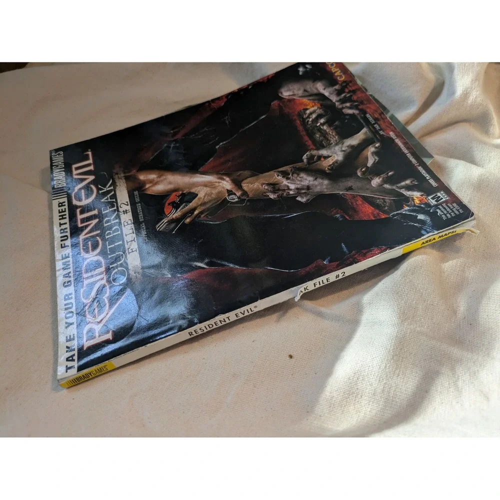 Resident Evil Outbreak File 2 Strategy Guide BradyGames PS2 Capcom Dan Birlew