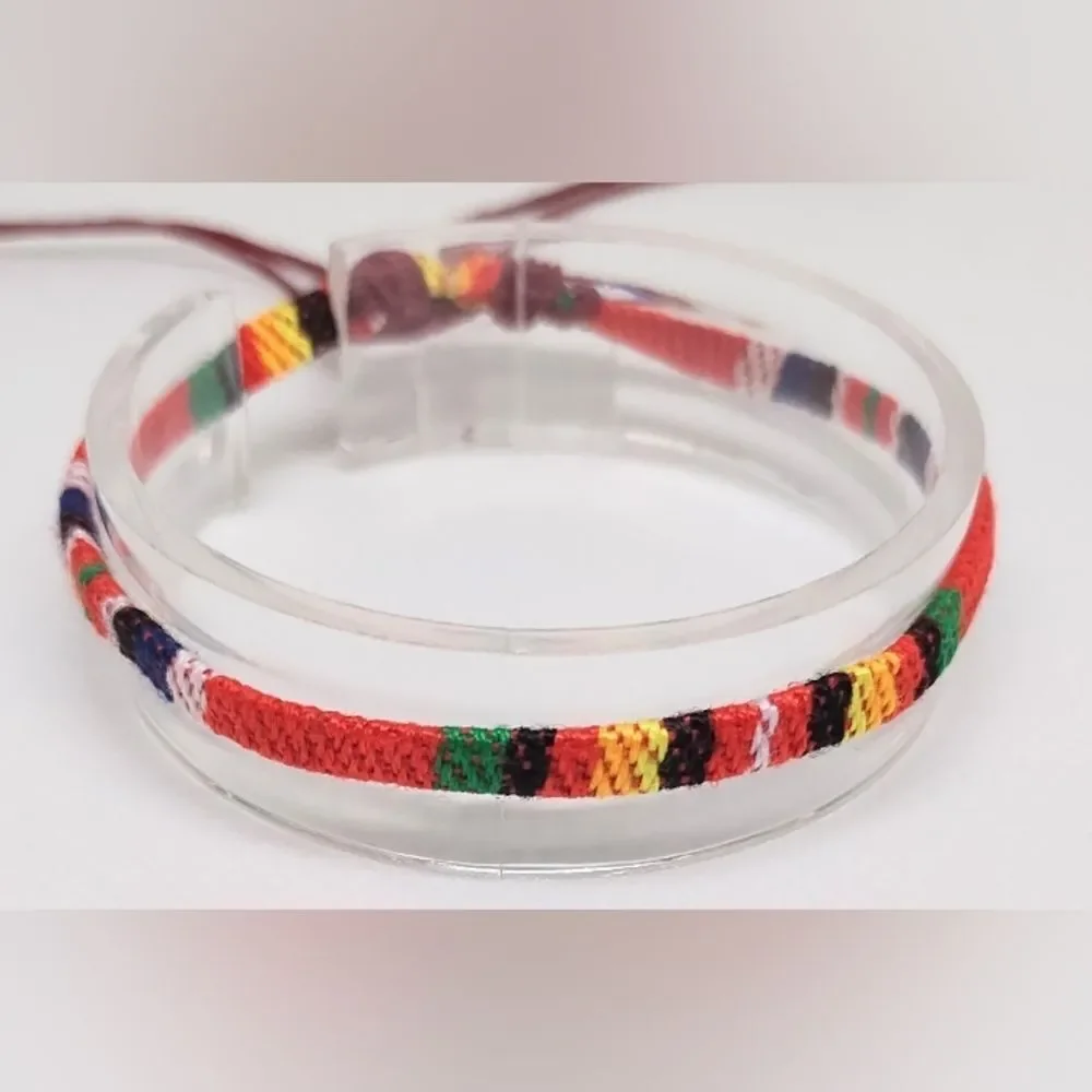 Men's bracelet striped punk new‎ e76