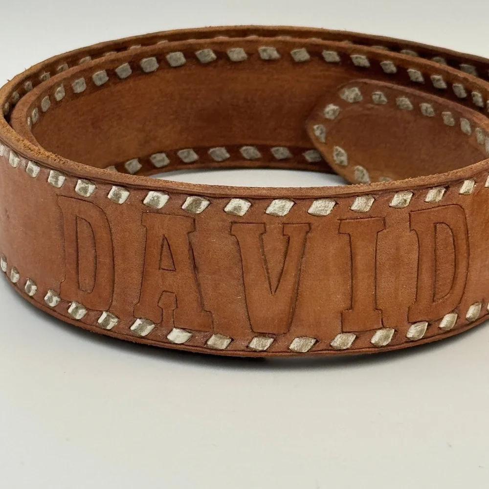 Handmade handcrafted leather