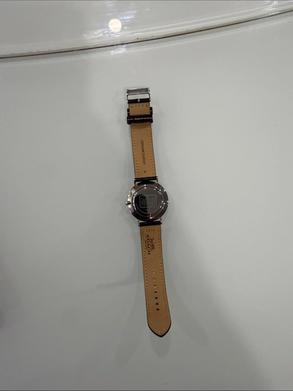 Coach sleek wristwatch