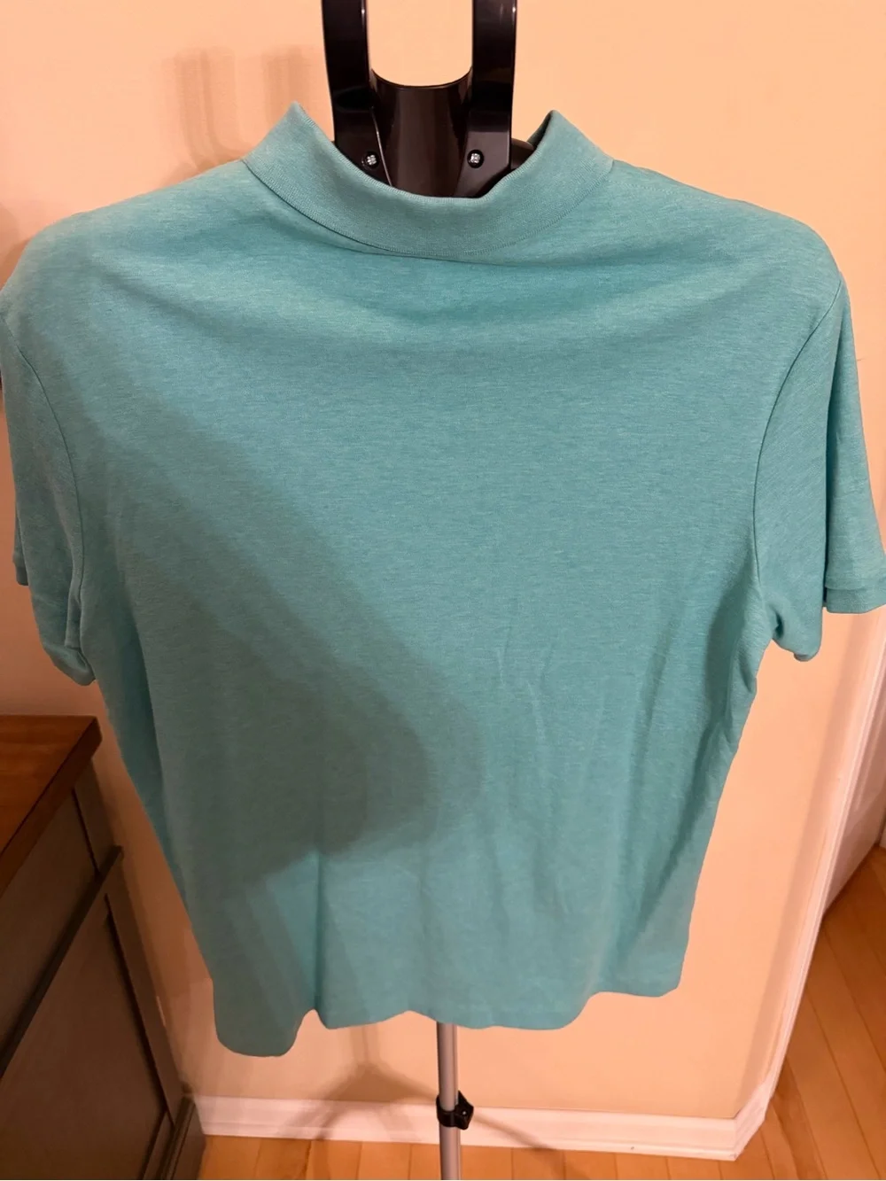 Polo Ralph Lauren Classic Fit Polo Shirt Mens M Aqua Blue Pony Golf Cotton