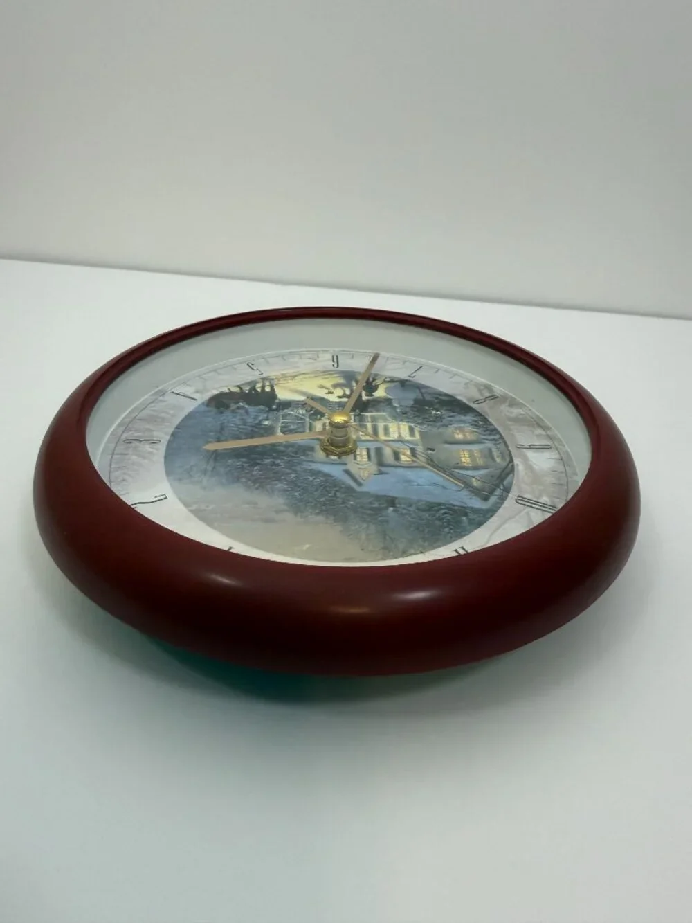 Thomas Kinkade this clock