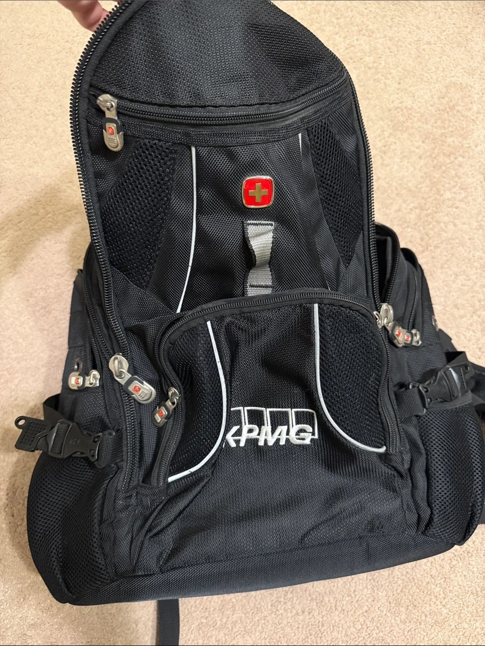 SwissGear spacious backpack