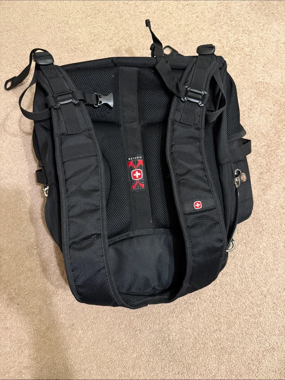 SwissGear spacious backpack
