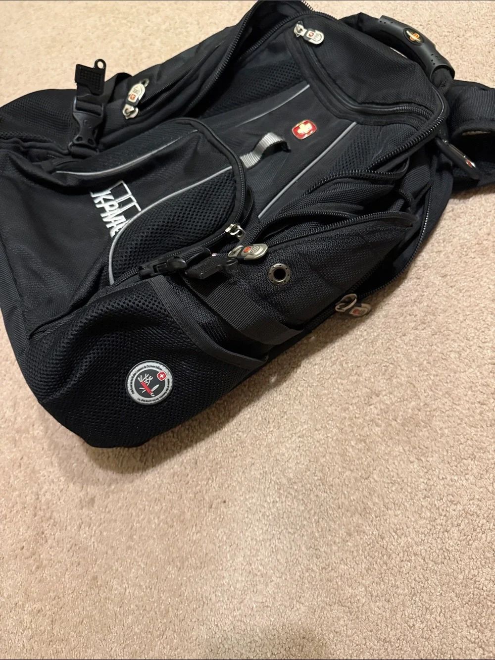 SwissGear spacious backpack