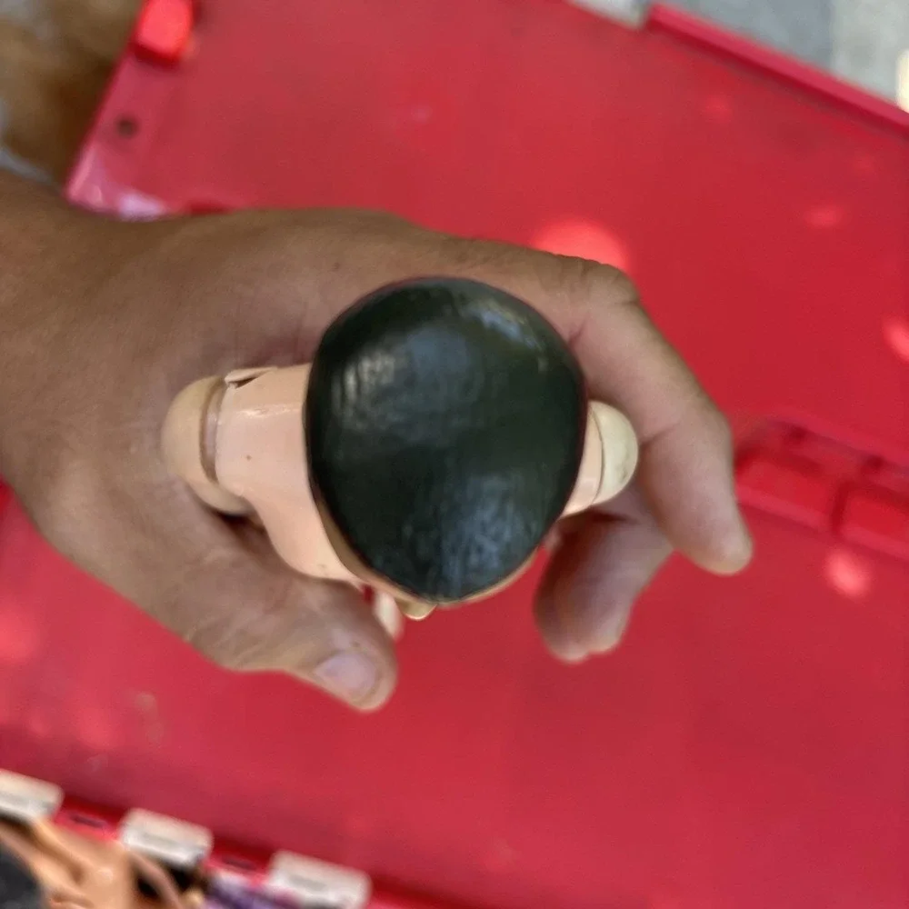 Vintage 1962 Mattel Painted Hair Ken Doll #0750 Brunette Straight Leg Great Face