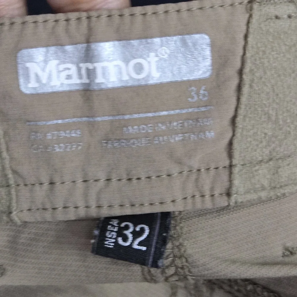 Marmot ***stains item