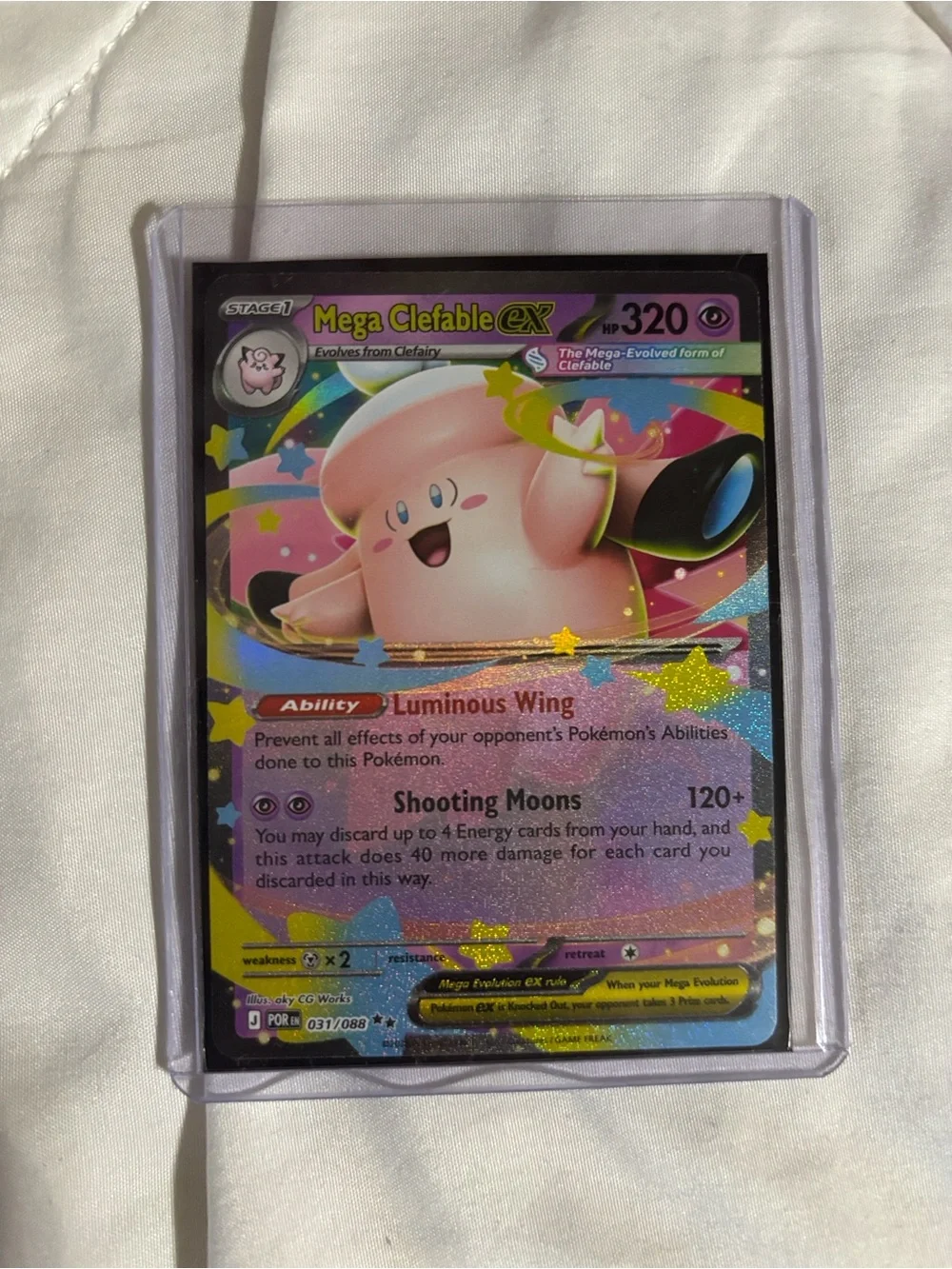 Pokémon mega clefable