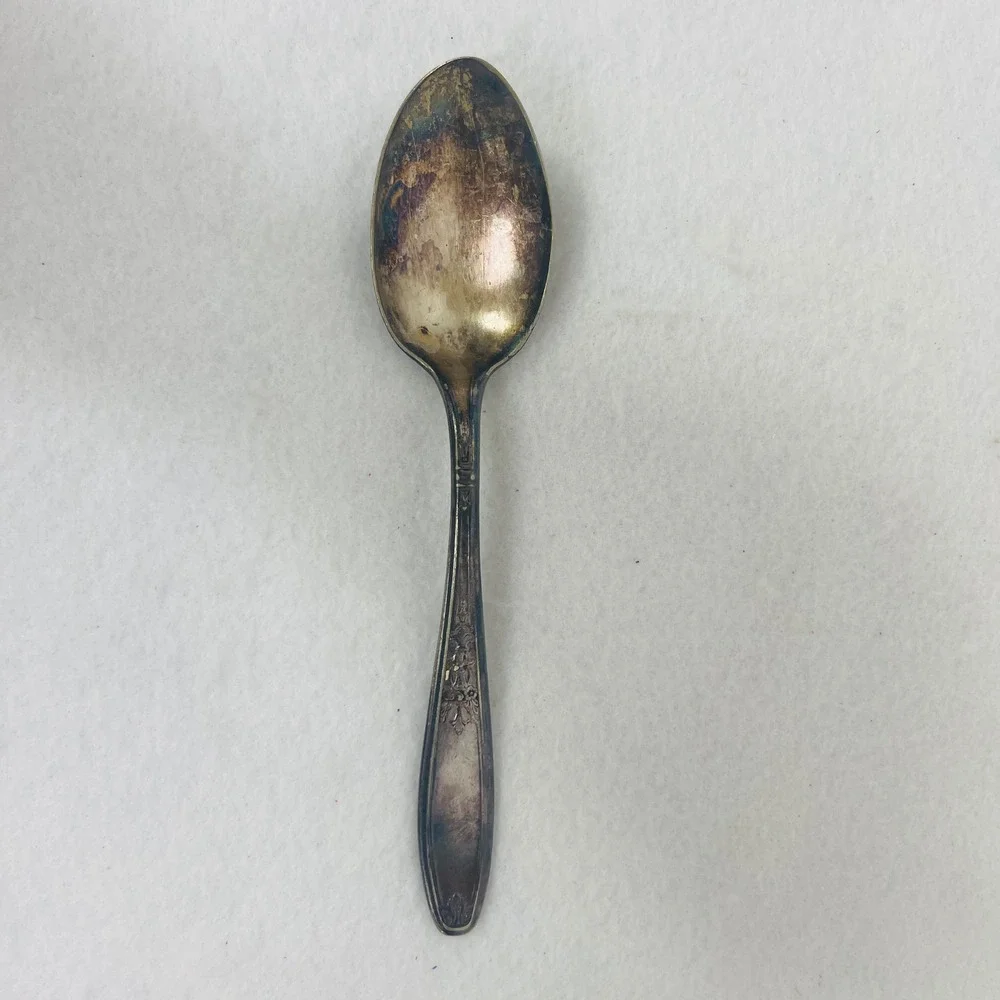 Unbranded vintage silver