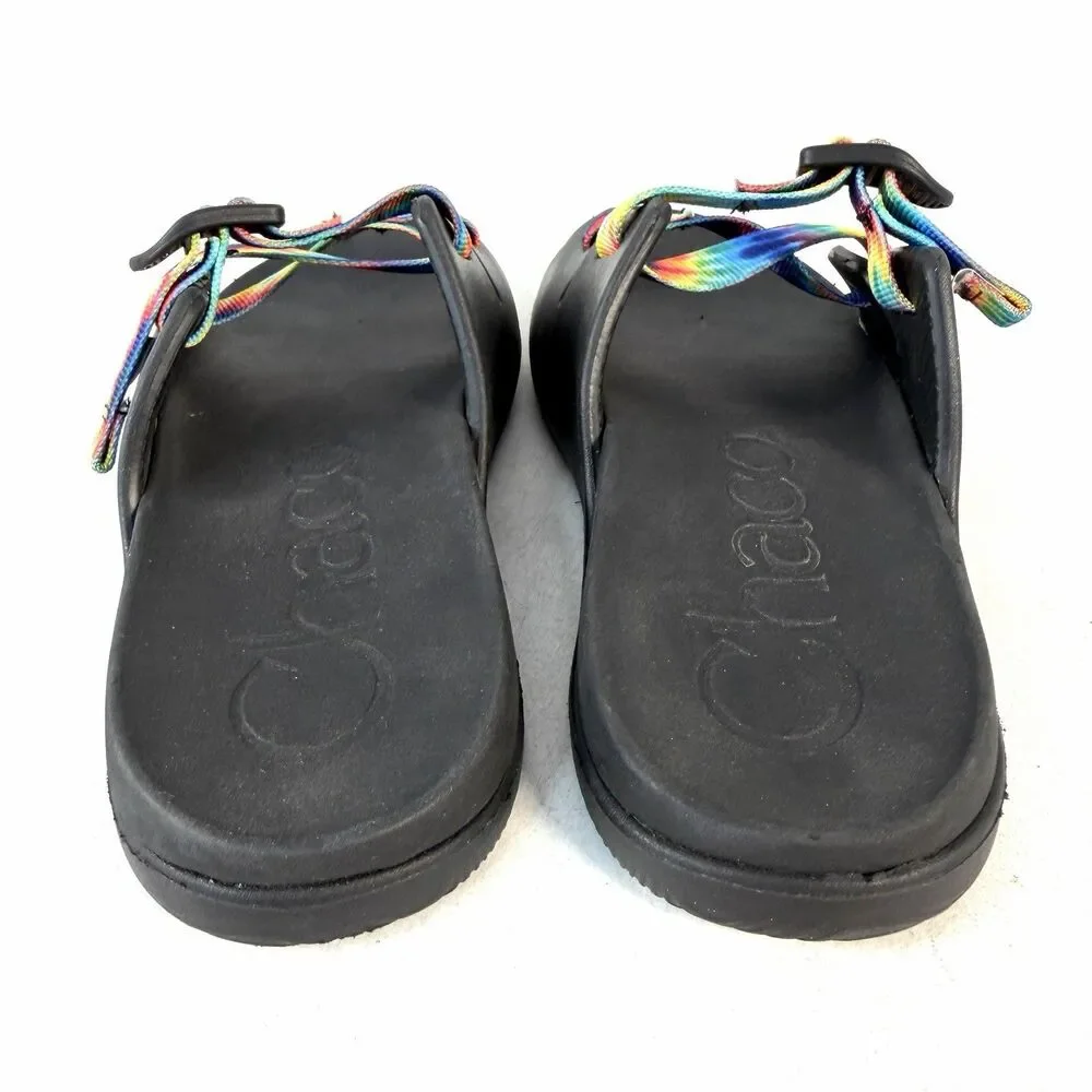 Chaco Chillos Kids Dark Tie Dye Sandals JCH180342 Kids Size US 6