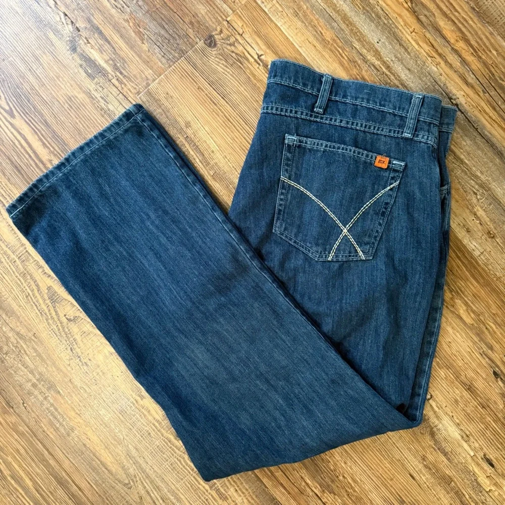 Wrangler 20X FR Jeans‎ Mens 42x32 Blue Flame Resistant Relaxed Fit Workwear